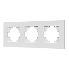 Изображение Рамка пластиковая FRM-PERIO-PL-3-WH (Arlight, -)